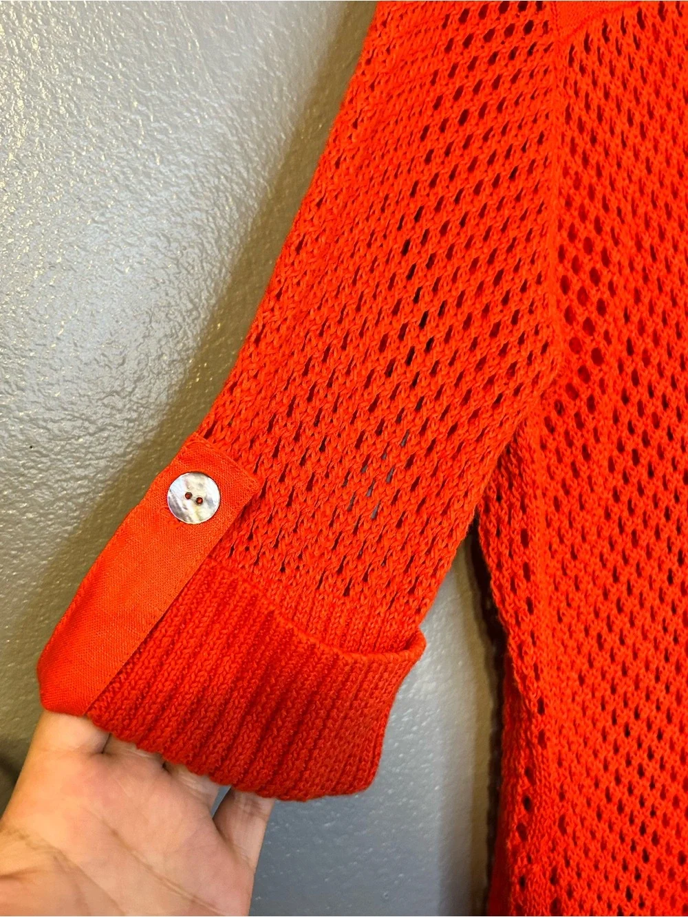 Chicos open knit